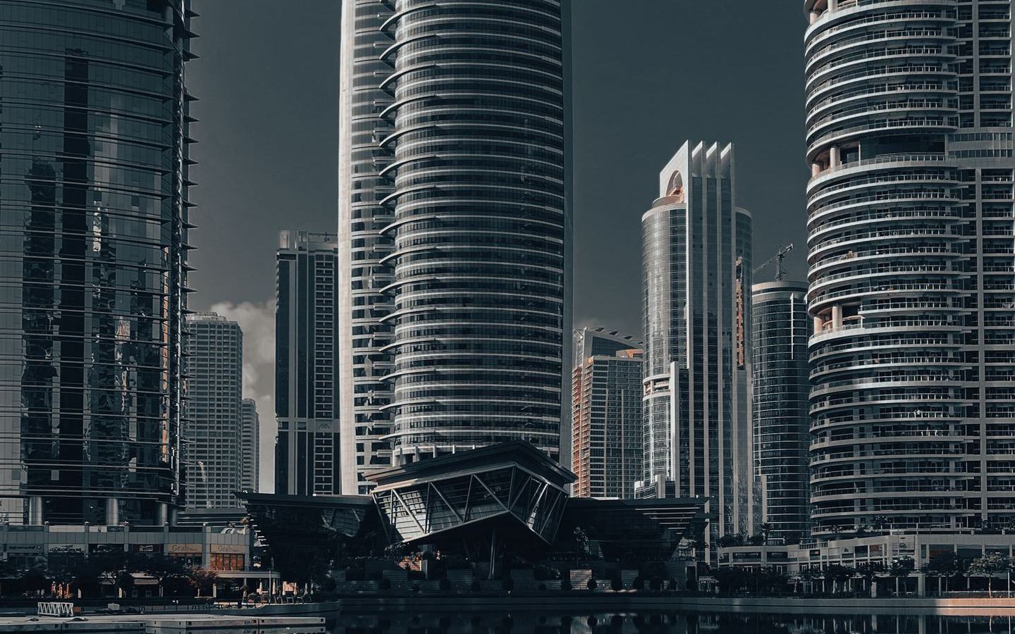 Jumeirah Lakes Towers, Dubai, UAE, home to the DMCC free zone