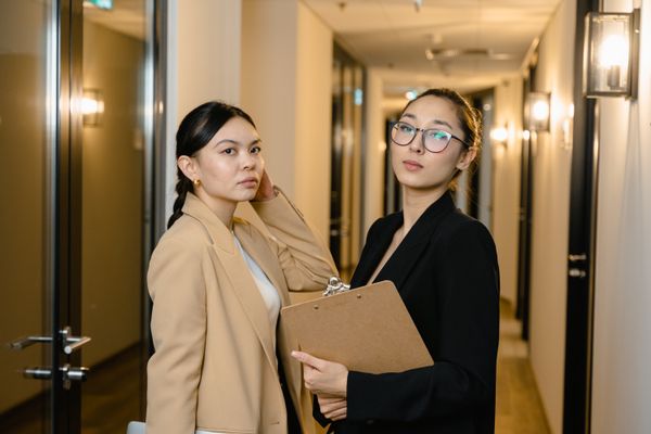 Launch Pad team members in professional office attire, UAE