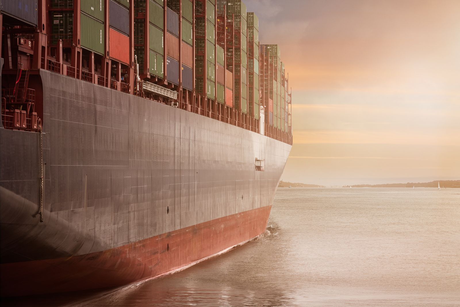 Cargo ship at sea representing UAE offshore company international trade